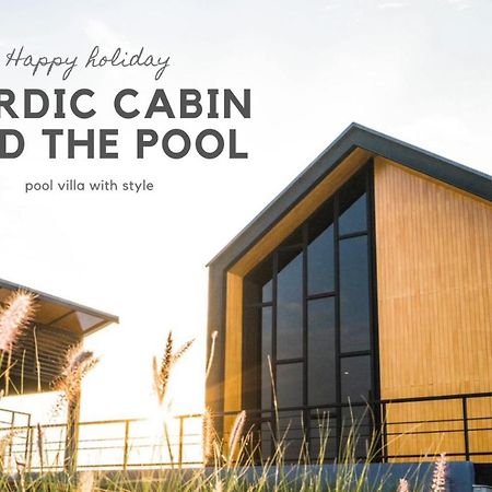 Nordic Cabin And The Pool Ban Sap Noi Esterno foto