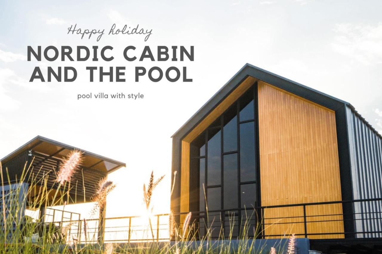 Nordic Cabin And The Pool Ban Sap Noi Esterno foto