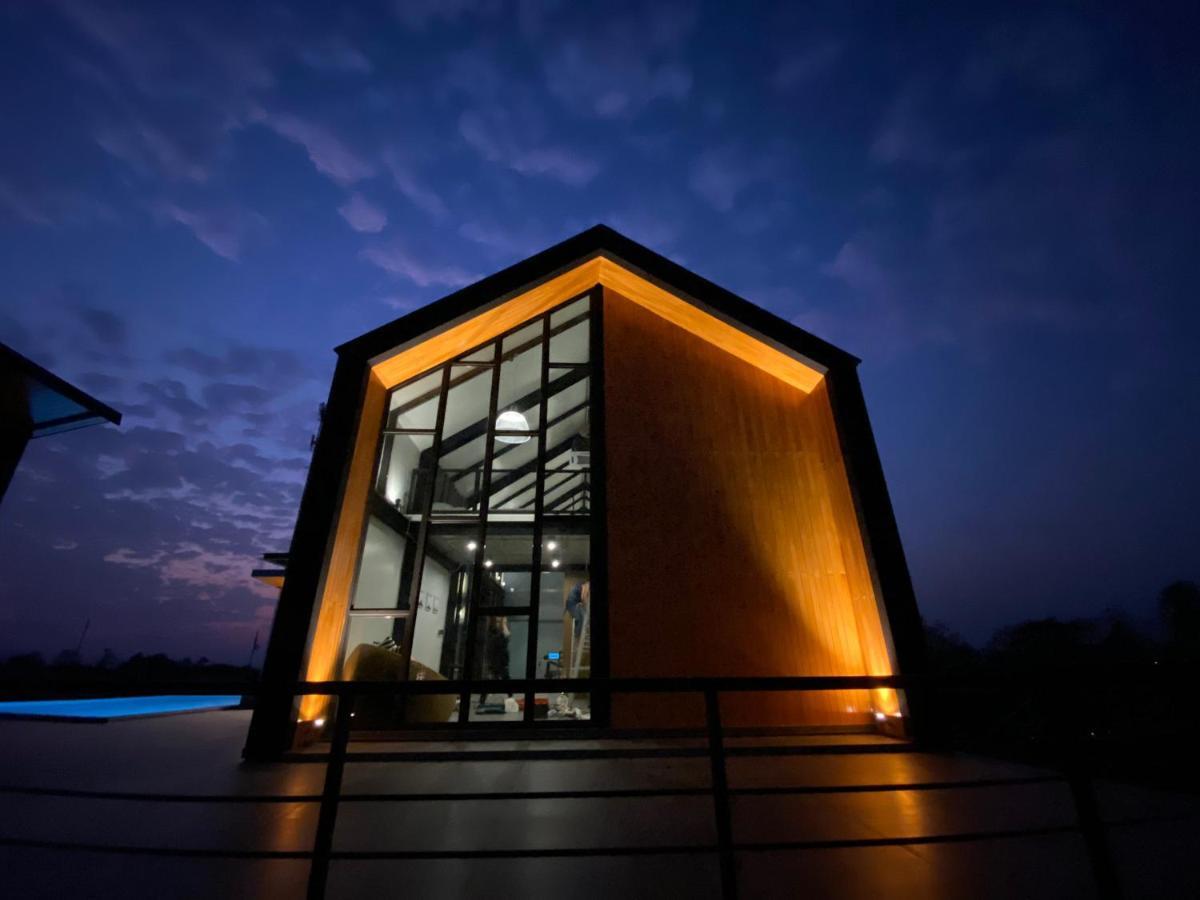 Nordic Cabin And The Pool Ban Sap Noi Esterno foto